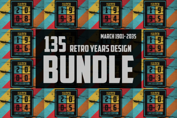 135 Retro Years - March 1901 - 2035