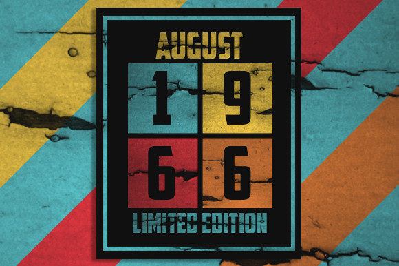 Retro August 1966 Limited Edition