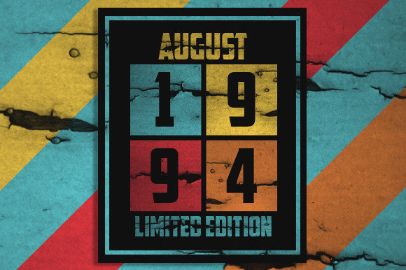 Retro August 1994 Limited Edition