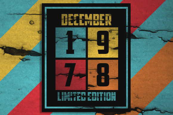 Retro December 1978 Limited Edition