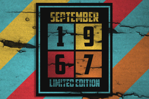 Retro September 1967 Limited Edition